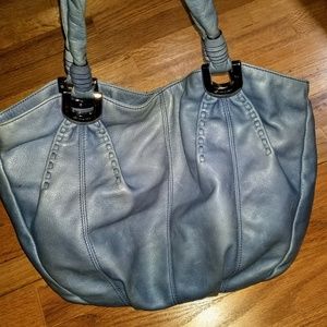 B. Makowsky Leather Hobo Bag